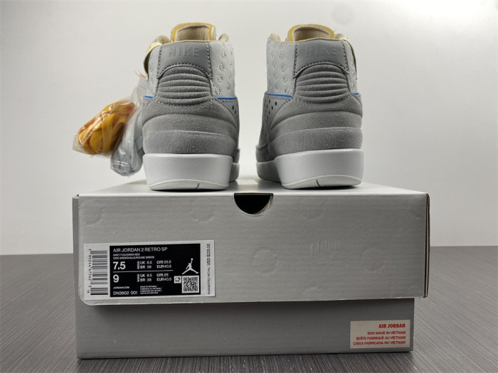 Jordan 2 Retro Union “Grey Fog” DN3802-001